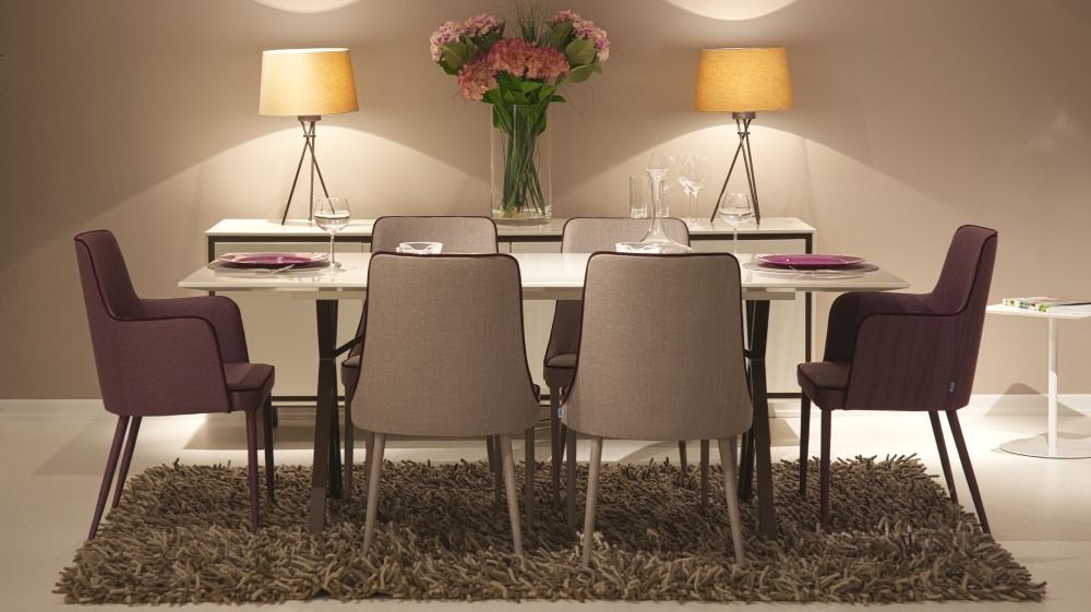 Tavoli e sedie Occhiobello: vari materiali, colori, stili